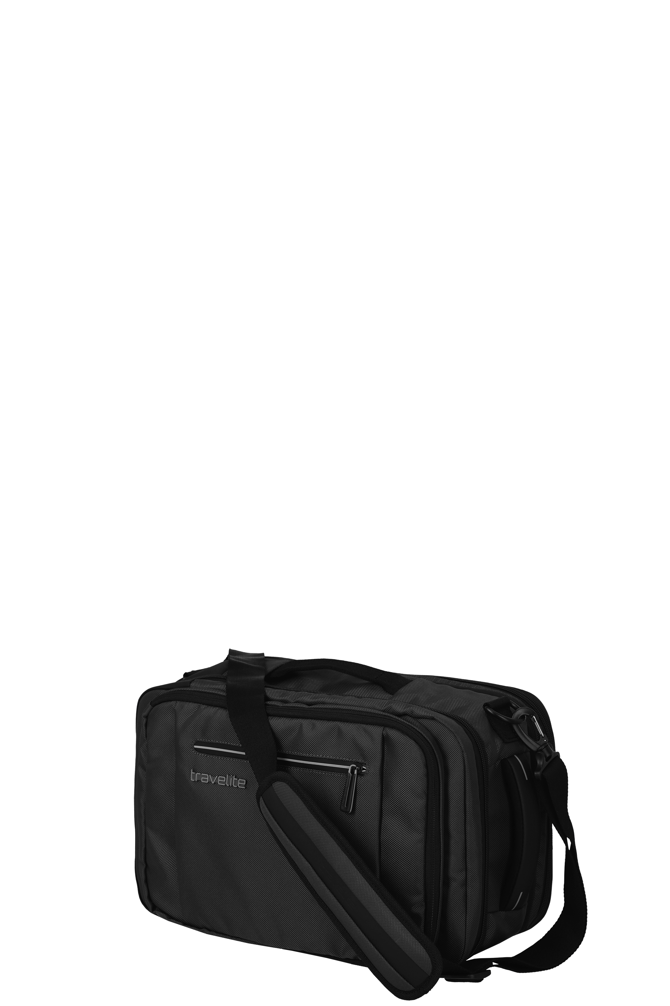 Travelite Umhängetasche in Schwarz – praktische Schultertasche für Alltag und Reisen