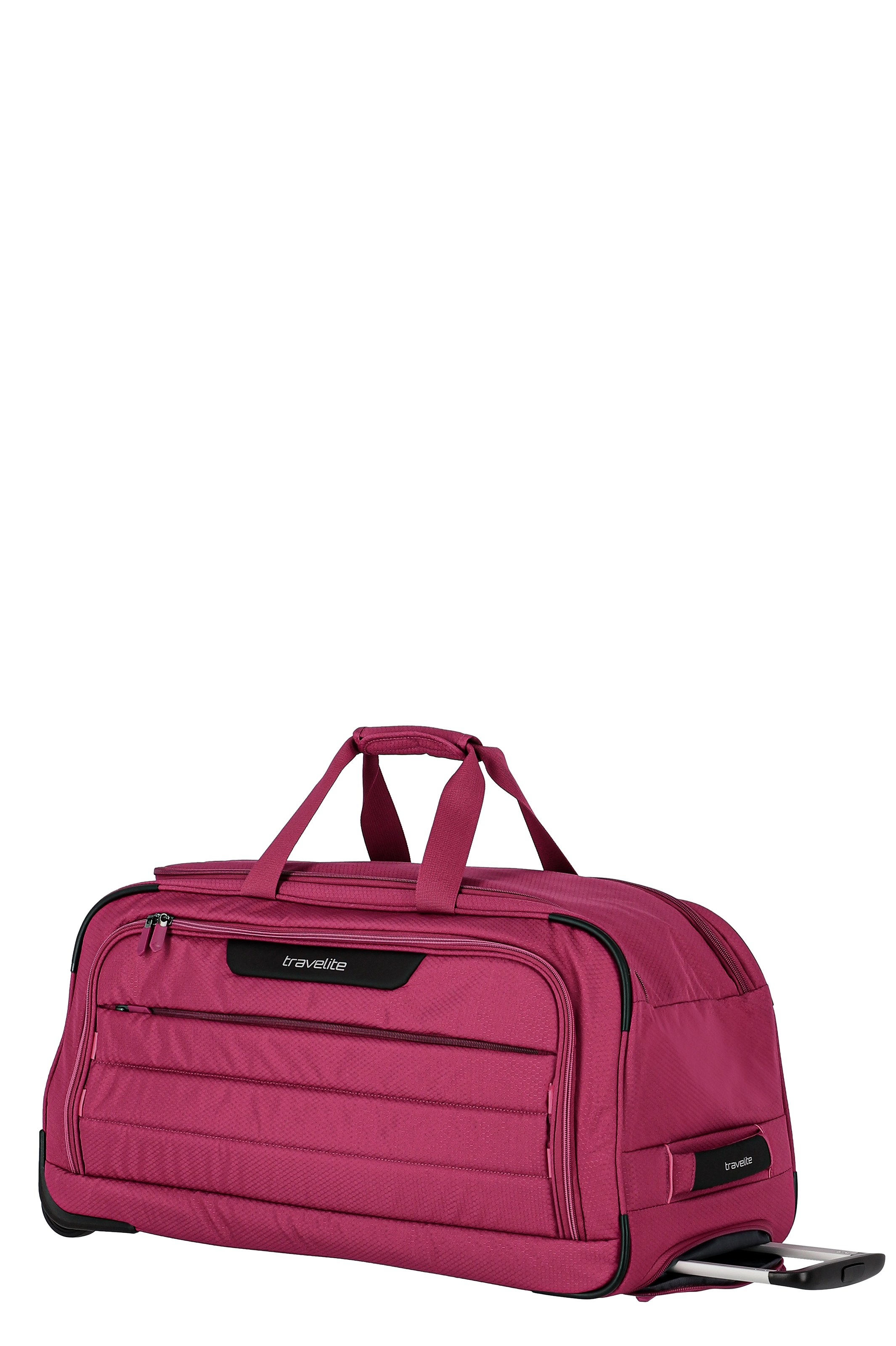 Travelite Reisetasche mit Rollen in Beere – Praktische und stilvolle Trolleytasche für unterwegs