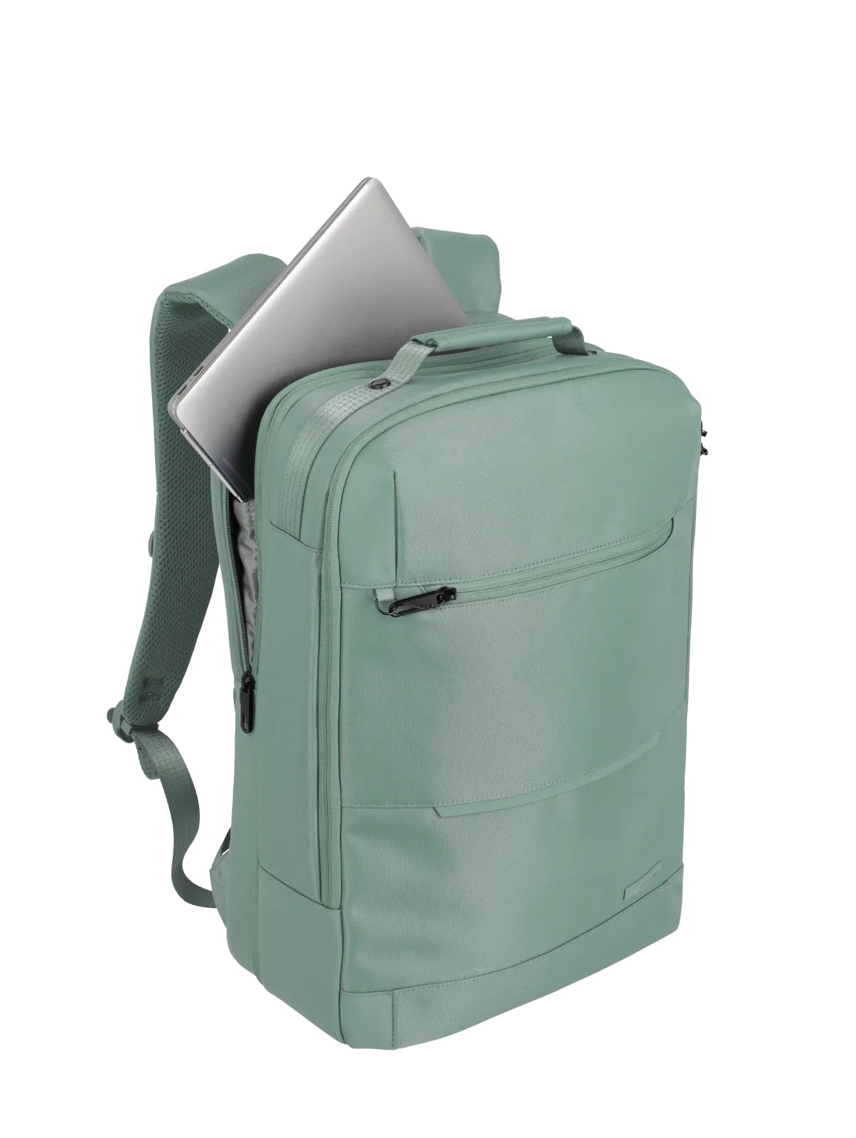 Mintgrüner Rucksack mit Laptopfach – Moderner Tagesrucksack für Schule, Arbeit und Freizeit