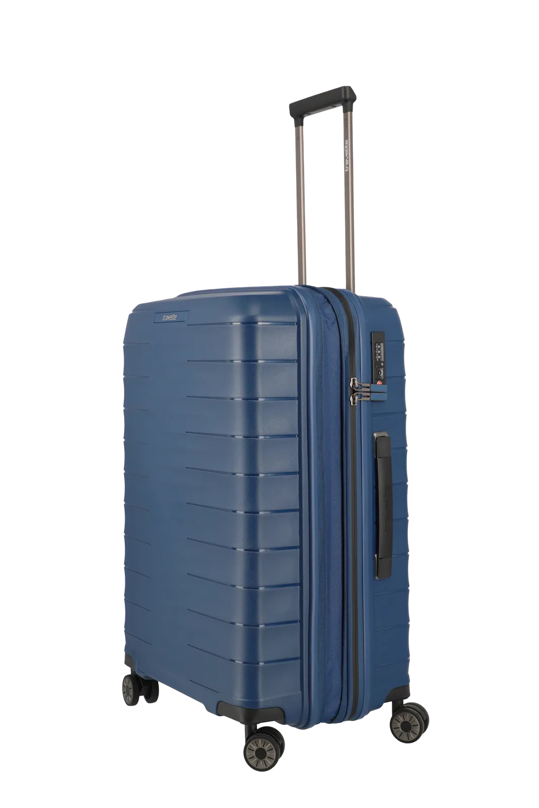 Mooby in Blau Groesse M Frontansicht schraeg 2 travelite Mooby Trolley M in Blau Frontansicht schraeg 2