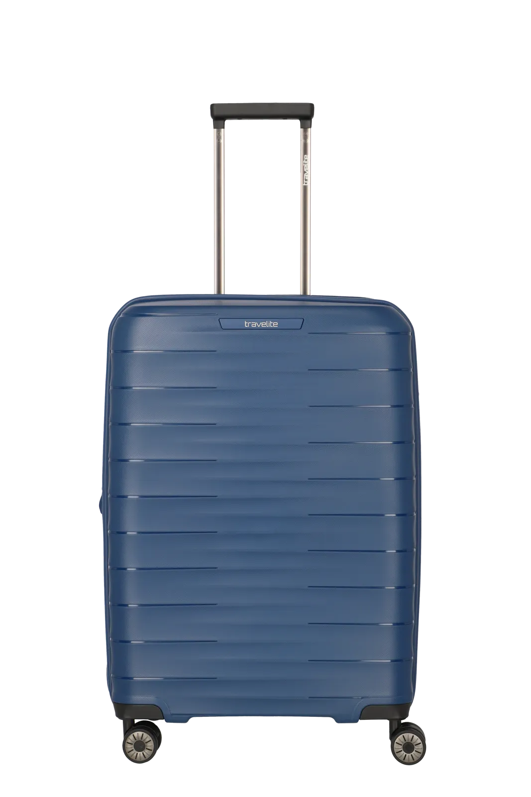 Mooby in Blau Groesse M Frontalansicht travelite Mooby Trolley M in Blau Frontalansicht