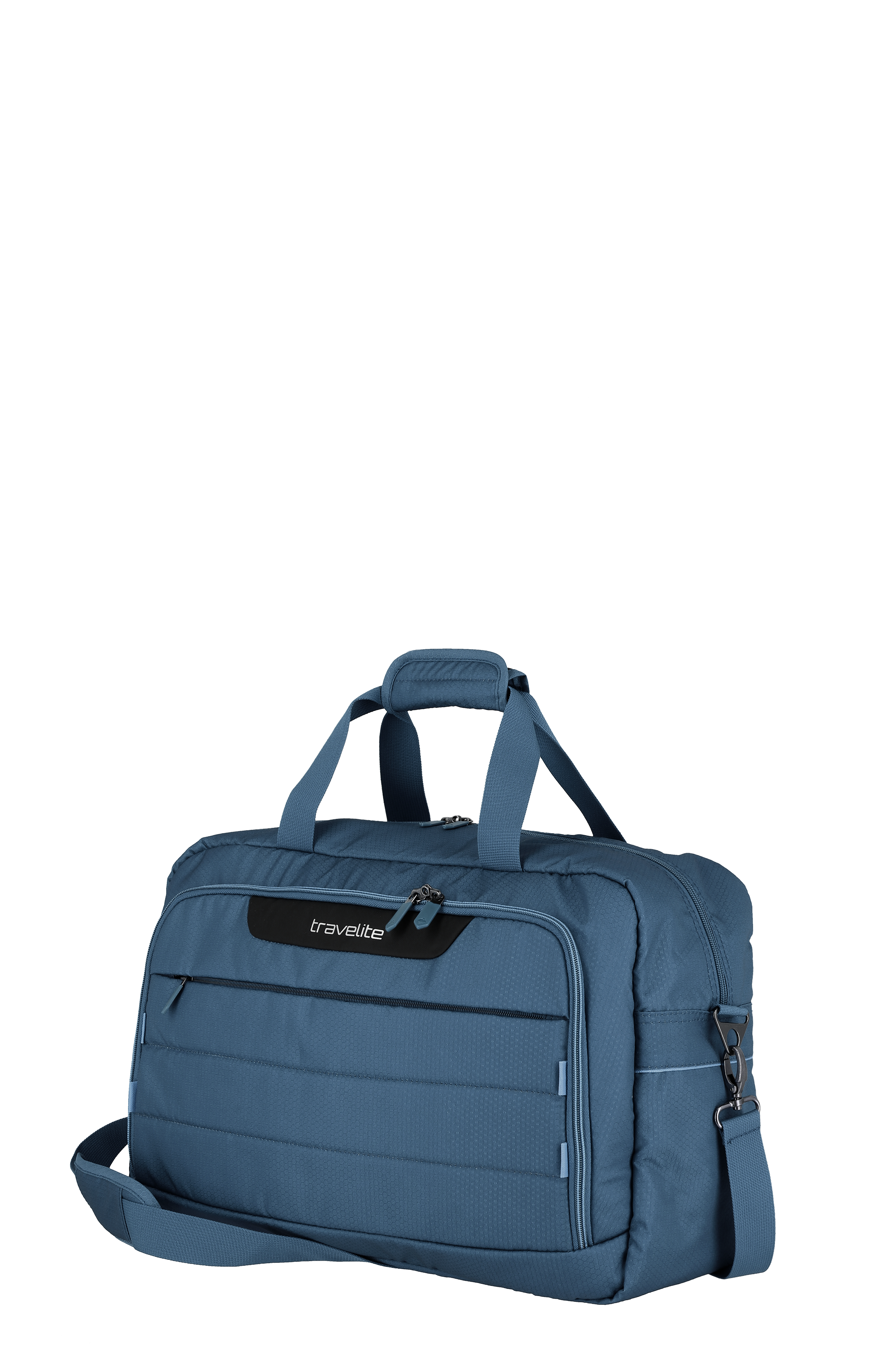 Travelite Reisetasche in Blau mit Schultergurt – Leichte und geräumige Tasche für Alltag und Reisen