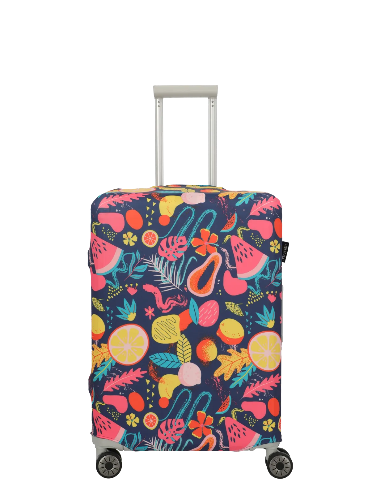travelite  Kofferhülle M in Obst travelite Kofferhülle M Frontansicht in Obst
