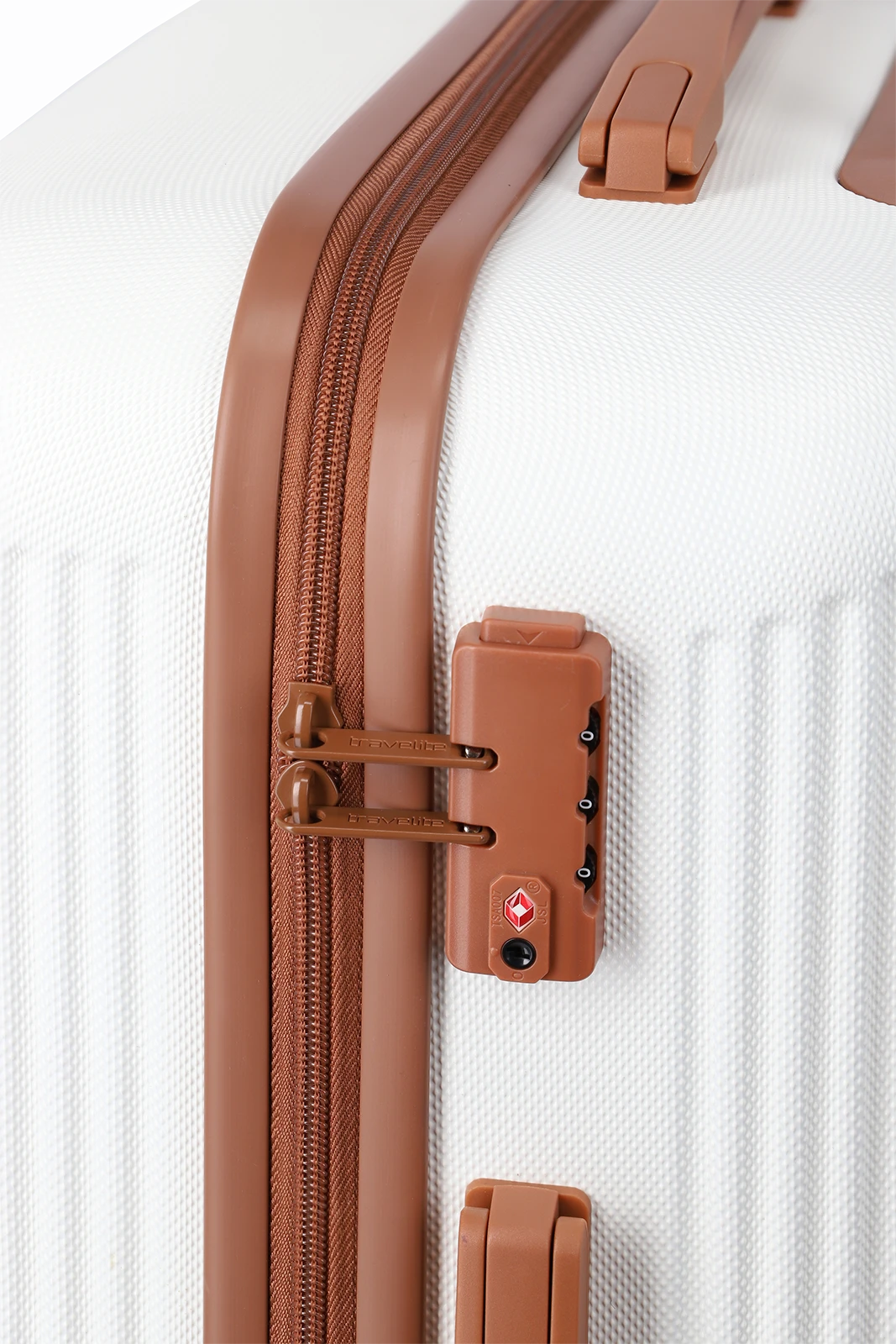 travelite Bali Koffer Detail weiss