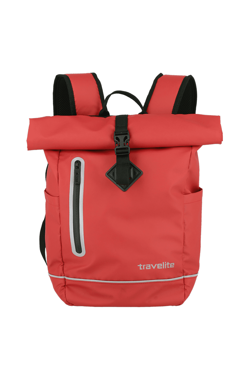 travelite Basics Rollup Rucksack in Rot